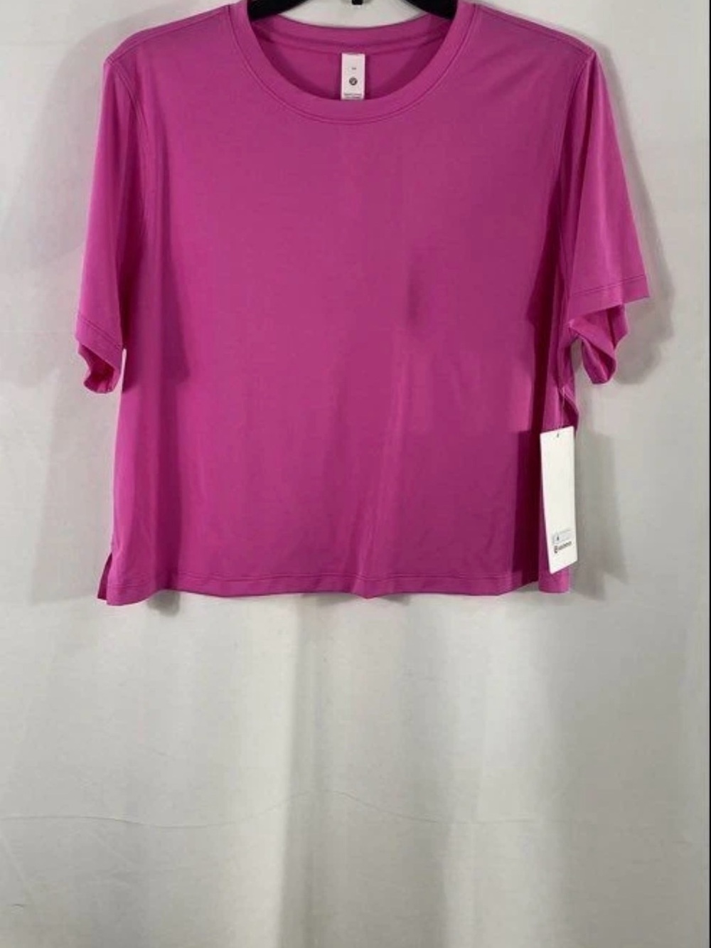 Lululemon Women's Crewneck Short-Sleeve Top - Fuchsia Pink